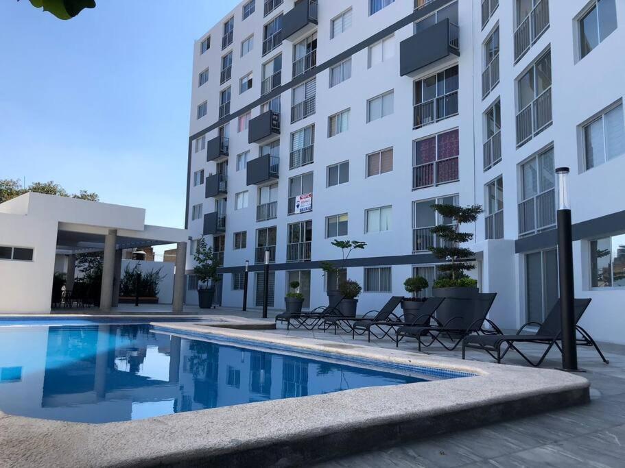 Be Central Departamento Con Alberca En El Centro De Guadalaja Guadalajara Bagian luar foto