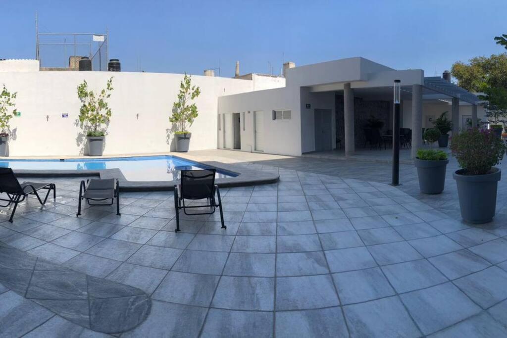 Be Central Departamento Con Alberca En El Centro De Guadalaja Guadalajara Bagian luar foto